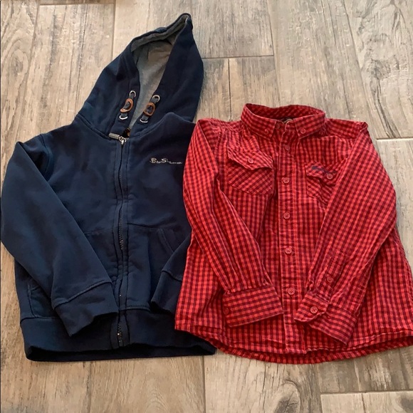 EUC Bundle of 2 Ben Sherman tops, sz 5-6 boys - Picture 1 of 9